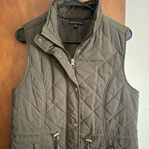 Olive green vest